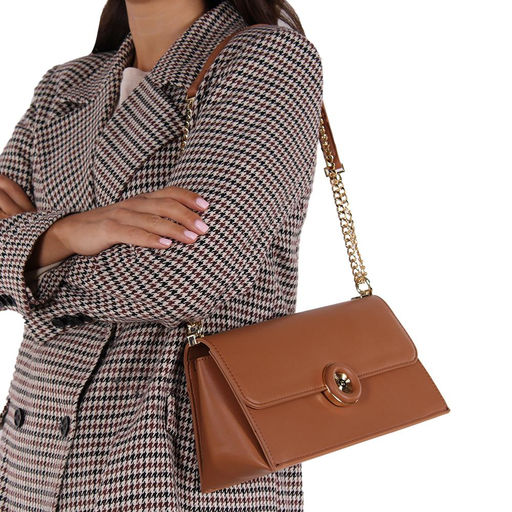 Сумка женская  012308066 brown Chrisbella/30 в Новосибирске