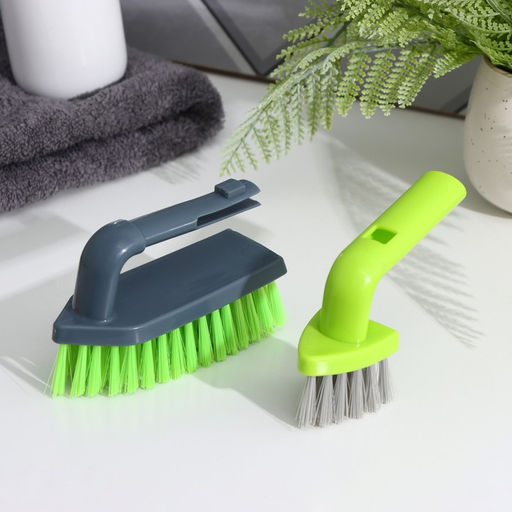 Цена за 2 шт. Щётка - утюжок двойная Доляна «Трансформер», 17×4.5×7.5 см