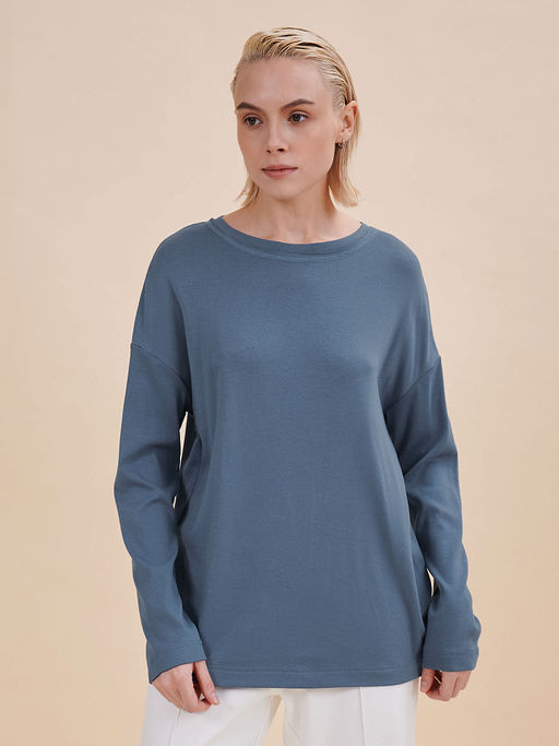 PELICAN, джемпер женский, Джинс