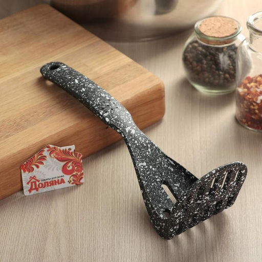 Толкушка Доляна Мрамор, 24 см фото 6