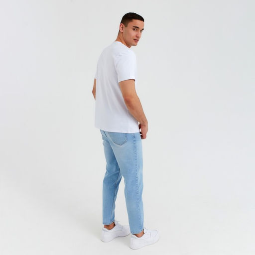 Футболка мужская MINAKU: Basic line MAN, размер 54, белая