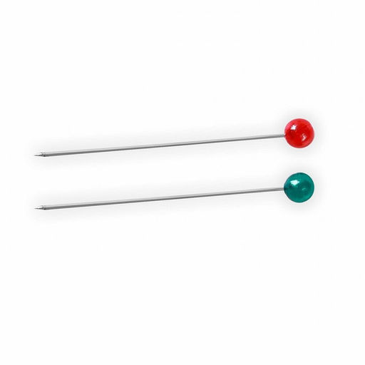 Цена за 20 шт. Булавки портновские, 35 мм, 100 шт., разноцветные