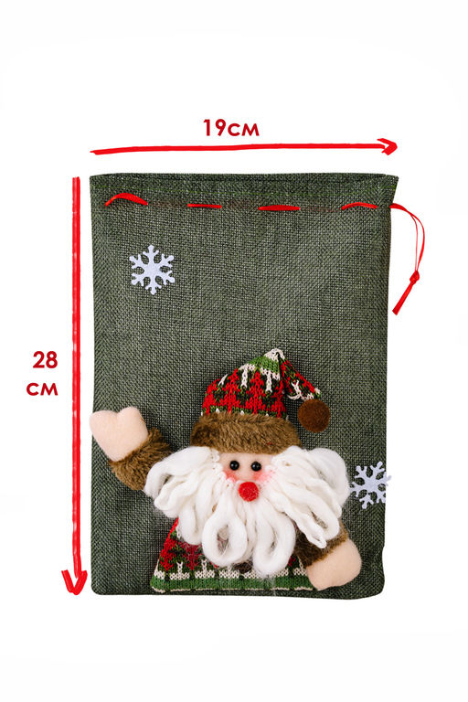 Мешок для подарка новогодний