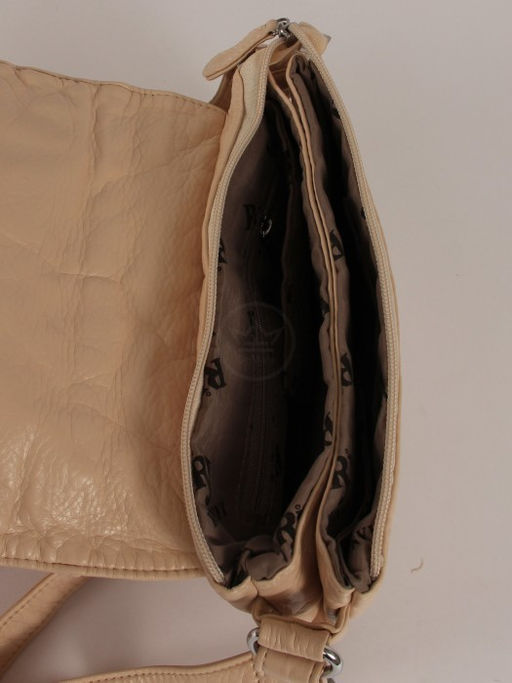 Сумка женская искусственная кожа Guecca-016, 2отд, плеч/ремень, бежевый SALE 262043 - Adelia фото 8