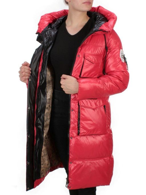 2187 RED Куртка зимняя женская AIKESDFRS (200 гр. холлофайбера) - Fashion фото 7