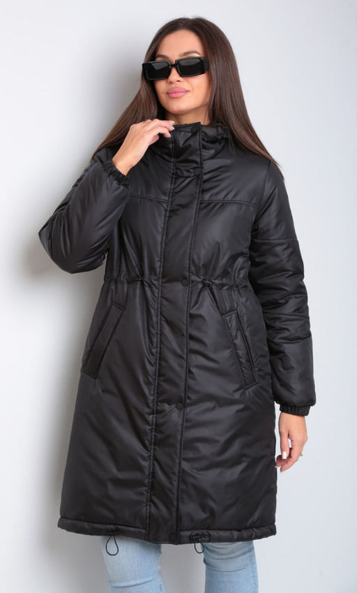 Пальто Modema 3027-1 черный фото 5