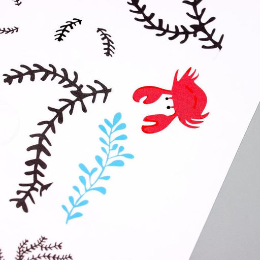 Наклейка интерьерная цветная «Пёсик в вертолёте», 50×70 см