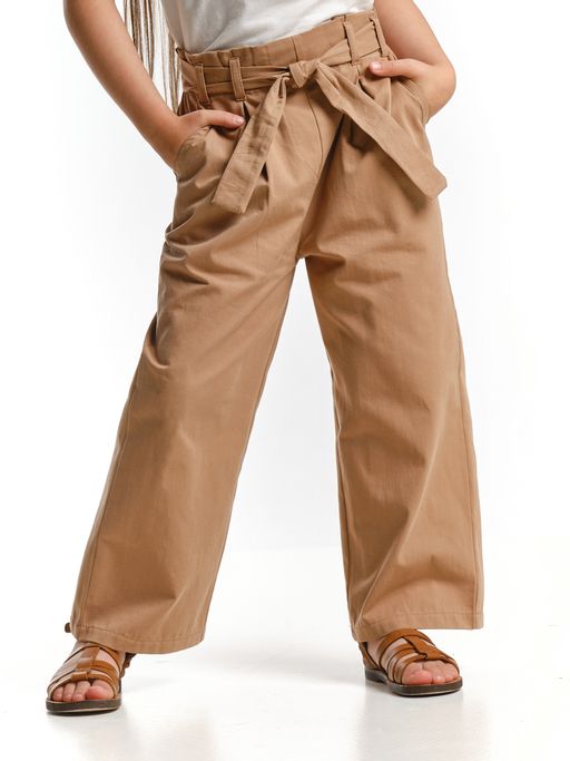 Брюки для девочки прямого кроя UD 7157 св.серый - Mini maxi фото 7