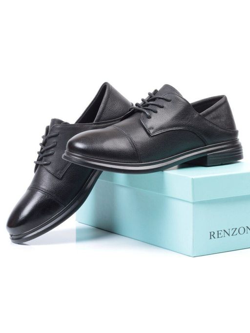 03-DCO51-1 BLACK Полуботинки женские (натуральная кожа) - Фабричный китай фото 13