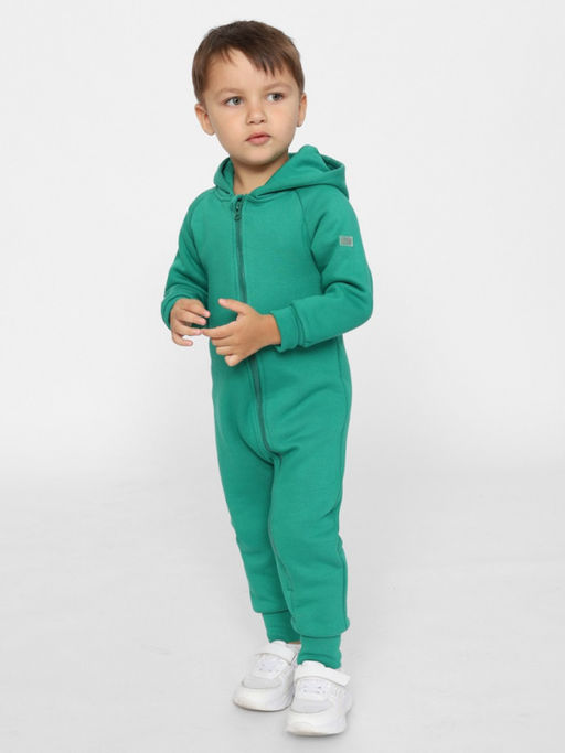 CRB wear/CWBB 90229-37 Комбинезон для мальчика,зеленый/Ex.Cherubino  фото 2