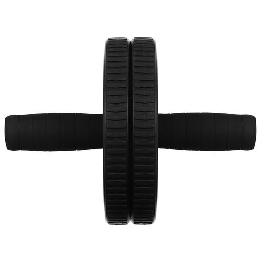 Ролик для пресса ONLYTOP, 2 колеса, чёрный