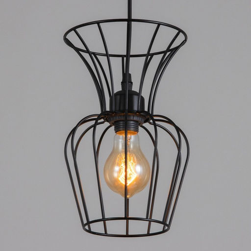 Светильник BayerLux «Фрейя» Е27 40 Вт черный 16×16×23-123 см