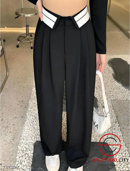 Классические брюки палаццо женские