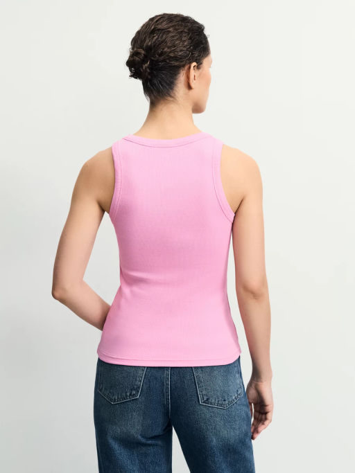 Базовая майка из хлопка / Zarina  фото 6