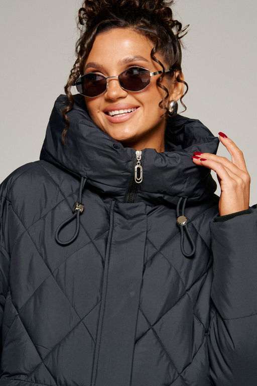 Пальто Beautiful Free 8016 черный