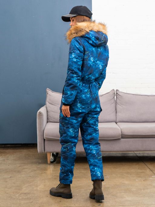 Женский зимний комбинезон. Цвет Фуксия. - Sportsolo фото 21