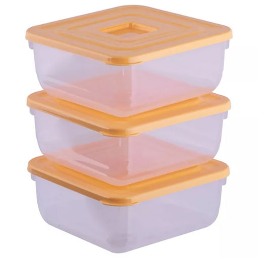 PRACTIC - набор контейнеров свч 3шт 0,85л - Полимербыт фото 2