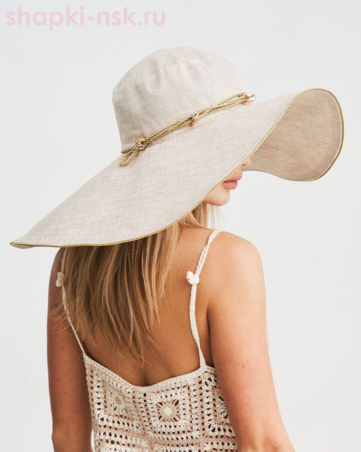 Жанетт микс макси Шляпа лён