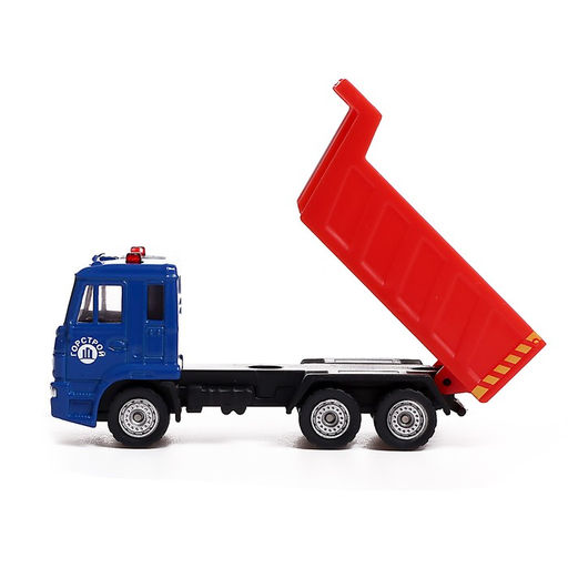 Грузовик металлический КАМАЗ Самосвал, масштаб 1:64, МИКС - Автоград фото 5