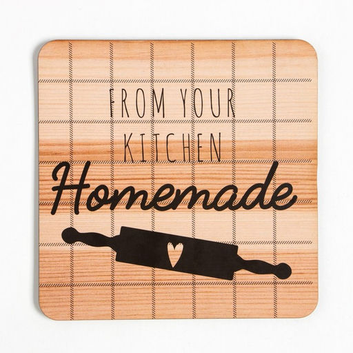 Набор кухонный Homemade: прихватка, подставка под горячее - Доляна фото 4