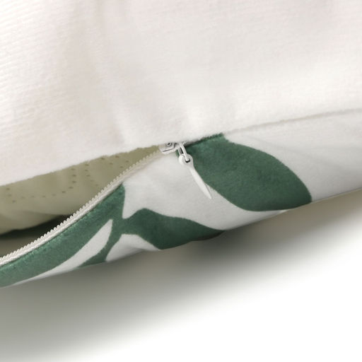 Чехол на подушку Этель Листья 40*40 см, велюр 100% п/э  фото 3