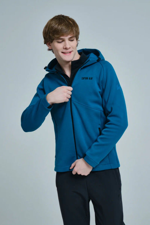 Толстовка на молнии с капюшоном Синий - Anta фото 11