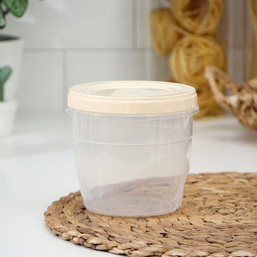 Цена за 3 шт. Банка для хранения продуктов с крышкой «Фиджи», 1 л