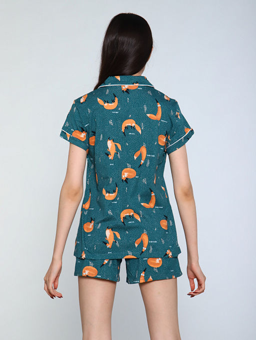 РАСПРОДАЖА Пижама Стильные сны_107/зеленый - Ihomelux фото 7