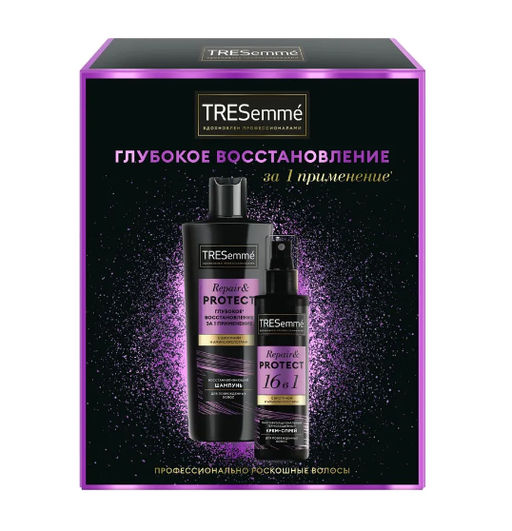TRESEMME набор REPAIR (шампунь 230мл+спрей д/волос 190мл)