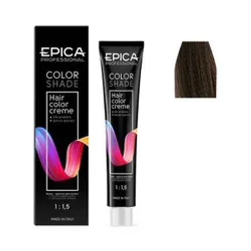6.18 EPICA Professional COLORSHADE Крем-краска темно-русый пепельно-жемчужный, 100 мл.