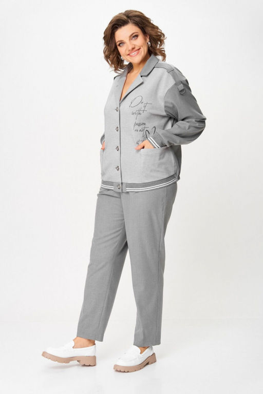 Костюм Aira Style 24231 серый