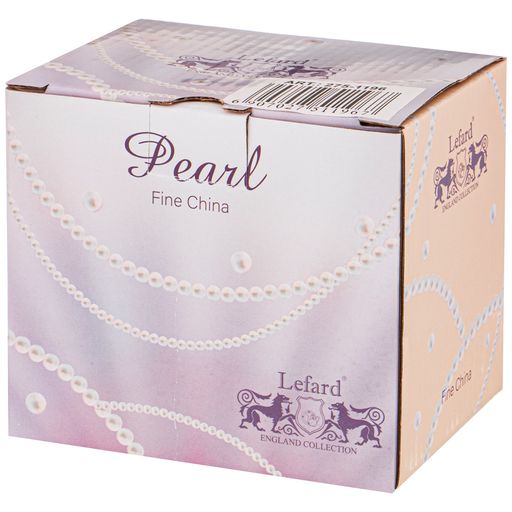 КРУЖКА LEFARD PEARL 400 МЛ ЧЕРНАЯ (КОР=48ШТ.)  фото 2