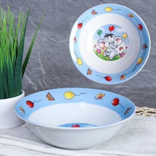 Набор посуды 3 предмета / C897# /уп 6/12/ Слоник - Галеонтрейд фото 4