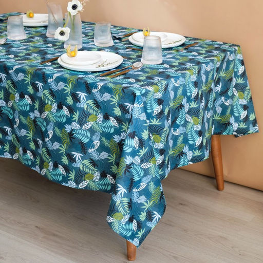 Скатерть Этель Папоротник 149х180 см, 80% хл, 20% пэ, сатин 110 г/м2  фото 2