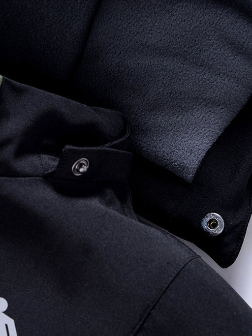 Горнолыжный костюм Valianly детский для мальчика цвета хаки 9201Kh  фото 18