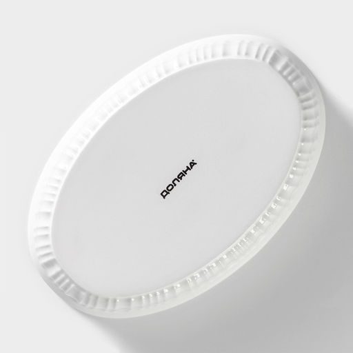Форма для запекания Доляна «Маффин», 480 мл, 18×12×4 см, керамика, белая