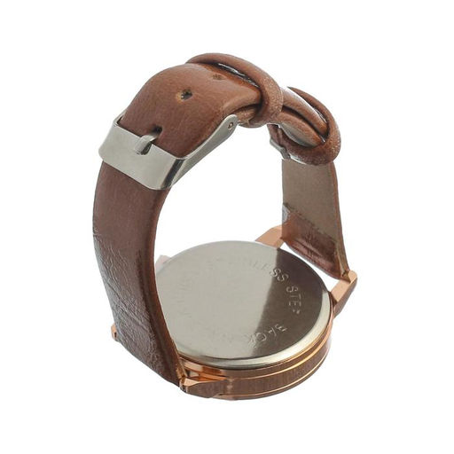 Часы наручные кварцевые женские Бернини, d-3.6 см, коричневые - Simaland фото 2