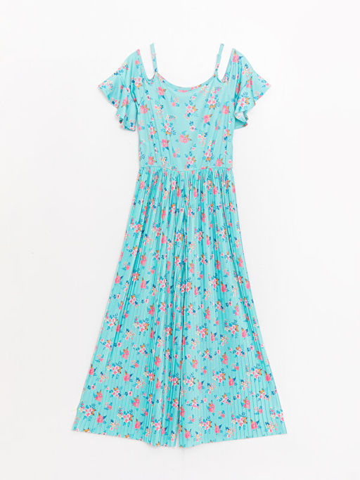 U Yaka Desenli K?z ?ocuk Tulum - Waikiki фото 2