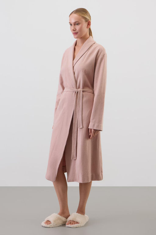 Е 50029/кофейный халат жен