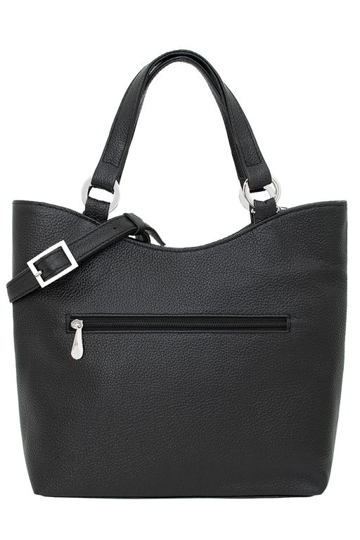 Сумка с аппликацией ДС-189-143 черный - Protege фото 2