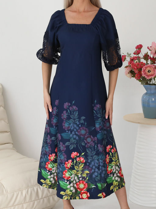 Платье П4-5534 - Wisell фото 11