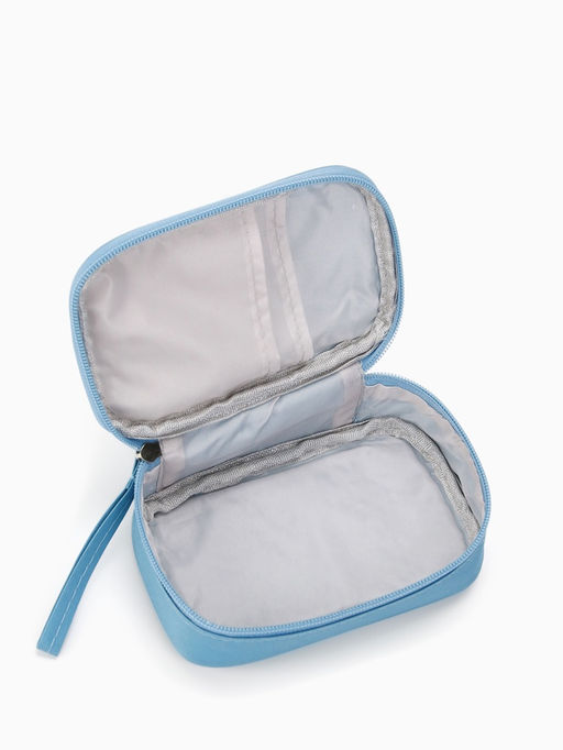 Косметичка-аптечка дорожная на молнии, с ручкой, Medicine bag, голубая - Simaland фото 6