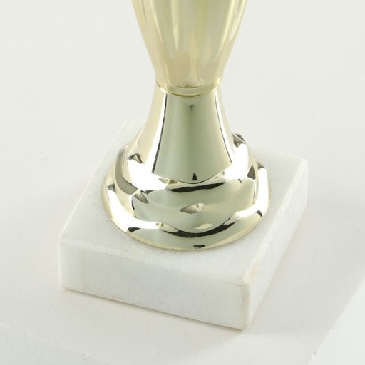 Кубок 106, наградная фигура, золото, подставка камень, 18.8 см