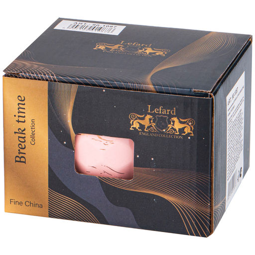 КРУЖКА LEFARD BREAKTIME 400МЛ, РОЗОВАЯ  фото 2