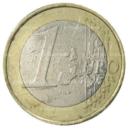Монета 1 евро 2002 года F Германия