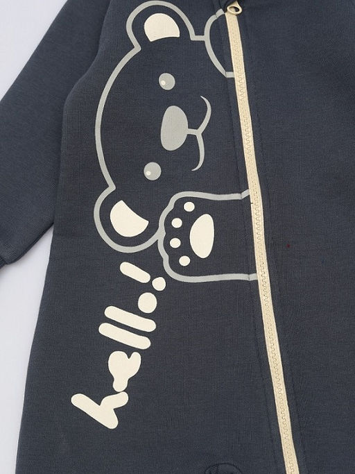 CRB wear / CWBB 90273-48 Комбинезон для мальчика,темно-серый  фото 2