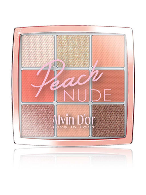 .Alvin Dor AES-9 Тени для век Peach NUDE 9 colors тон 1