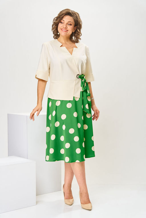 Платье Romanovich Style 1-2798 зеленый фото 3