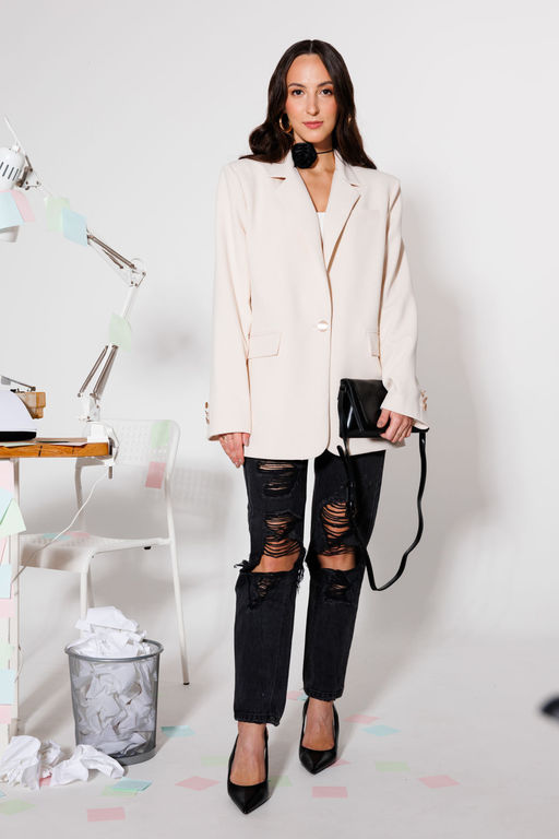 Жакет KOKOdea 7.13 бежевый  фото 2