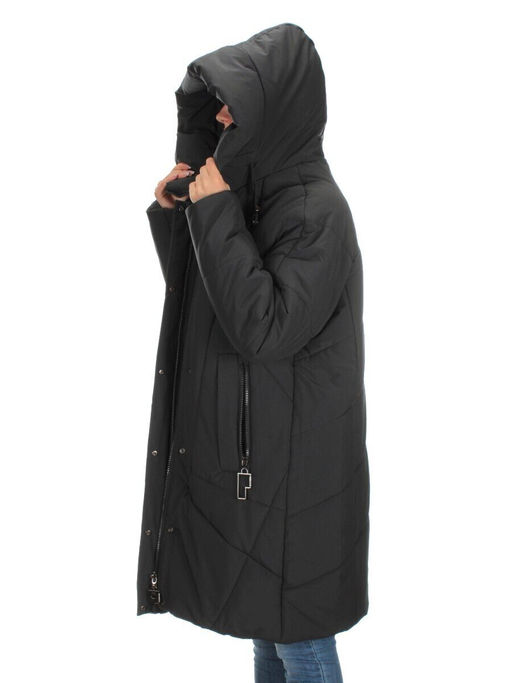 M-9117 DK. GRAY Пальто зимнее женское CORUSKY (верблюжья шерсть)